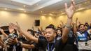 Sejumlah pendukung Inter Milan antusias mengikuti Gathering Nasional Inter Club Indonesia (ICI) IV di Bali, Jumat (28/8/2015). Acara berlangsung meriah dan penuh kekeluargaan. (Bola.com/Vitalis Yogi Trisna) 