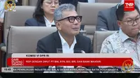 Direktur Utama BRI Sunarso dalam Rapat Dengar Pendapat (RDP) dengan Komisi VI DPR RI, di Jakarta, Rabu (13/11/2024). (Foto: Liputan6.com/Arief RH)