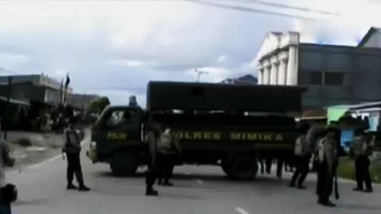 Timika Masih Mencekam