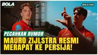 Mauro Zijlstra Resmi Gabung ke Persija Jakarta, Dikontrak 2,5 Musim!