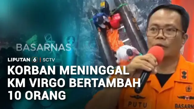 Korban Meninggal KM Virgo Bertambah 10 Orang