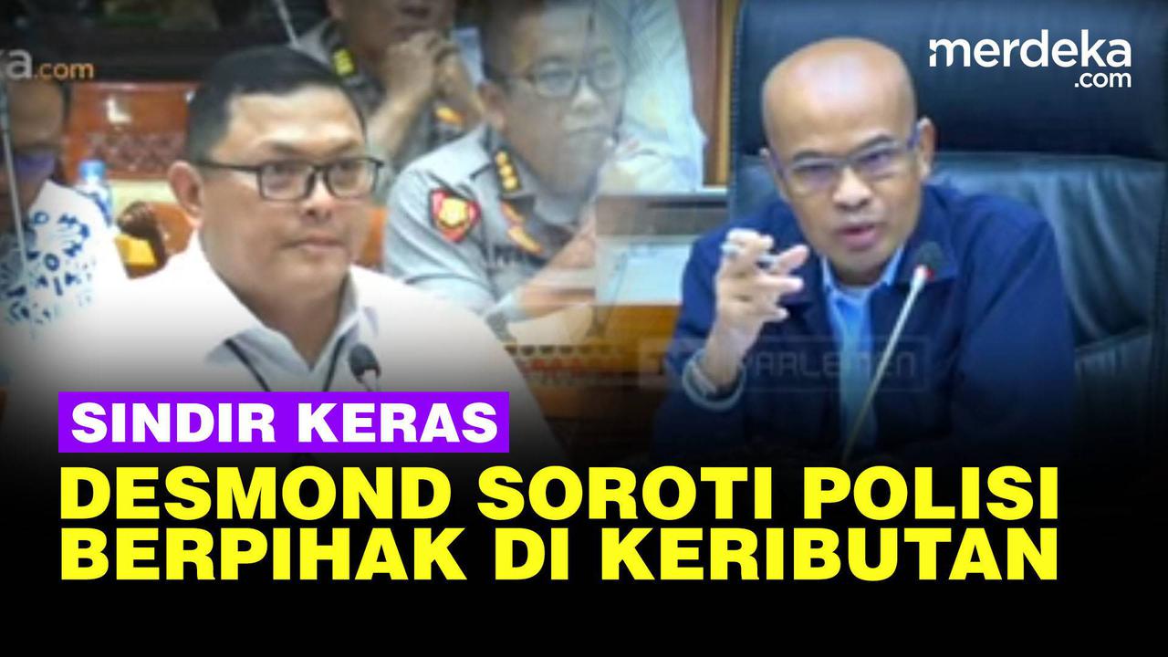 VIDEO: Sindiran Pedas Desmond ke Polisi, Berpihak saat Ribut Seolah Pemilik Apartemen