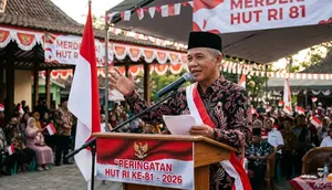 Contoh Sambutan Ketua Kepala Desa Untuk Acara Kemerdekaan 17 Agustus 1945 HUT RI Ke-81 yang Ringkas