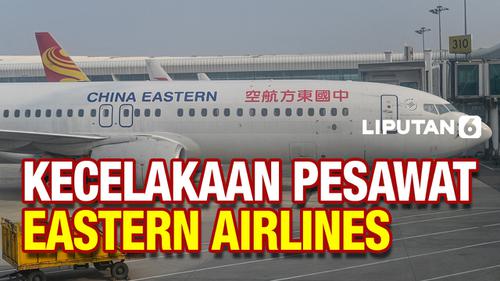 VIDEO: Situs Web China Eastern Airline Berubah Hitam Putih setelah Kecelakaan