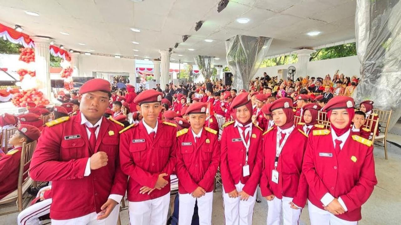 Naila (12), siswi Sekolah Rakyat Menengah Pertama (SRMP) 23 Makassar