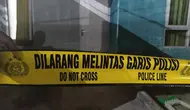 Ilustrasi Garis Polisi. (Liputan6.com/Achmad Sudarno)