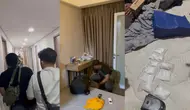 Polisi Menyamar Jadi Cleaning Service, Temukan Apartemen Berisi 3,6 Kg Sabu