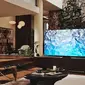 Tampilan Samsung TV Neo QLED 8K yang baru saja diumumkan pre-ordernya. (Dok: Samsung)