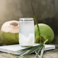 ilustrasi manfaat air kelapa/Here Asia/shutterstock