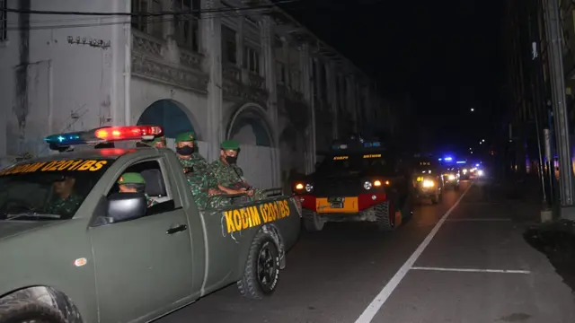 Patroli gabungan TNI-Polri