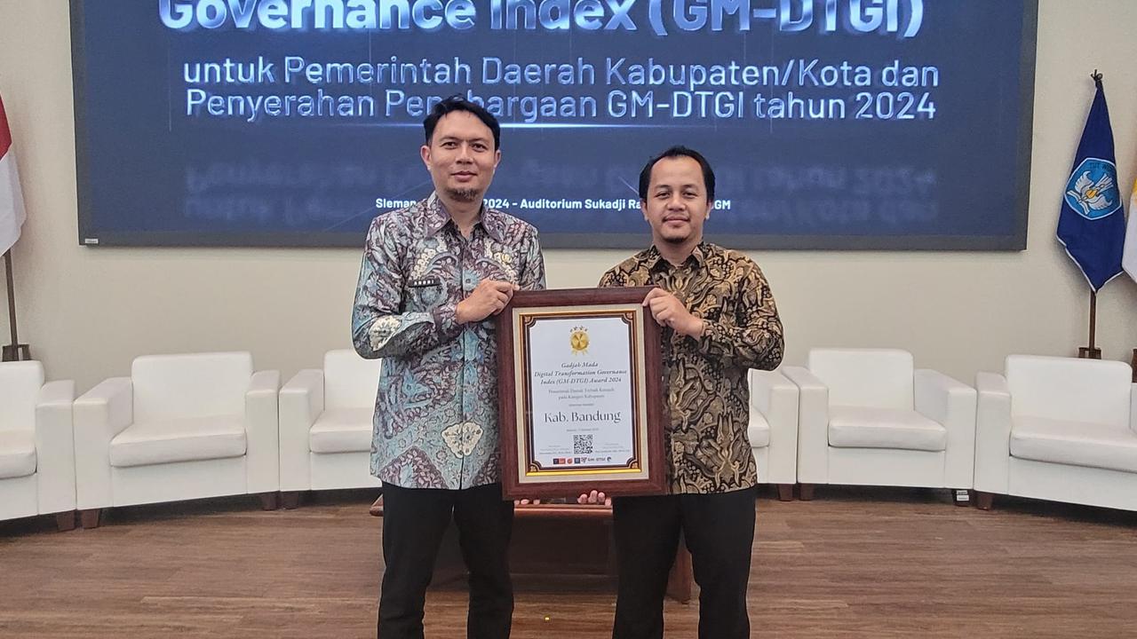 Pemkab Bandung Raih Penghargaan Pemerintah Daerah Terbaik