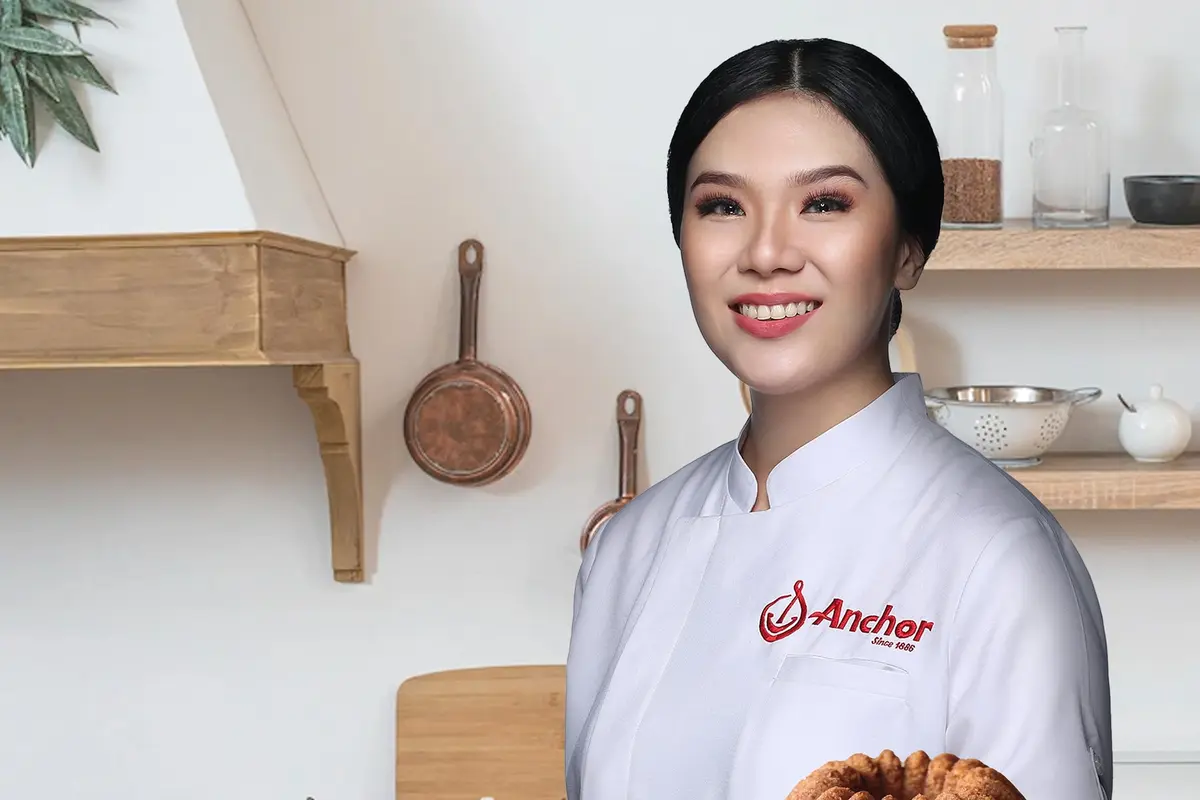 Sambut Kehangatan Hari Natal Chef Devina dan Anchor Butter Bagikan Resep Butter Cake yang Lembut dan Harum