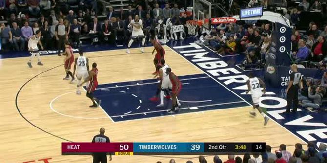 VIDEO: Game Recap NBA 2017-2018, Heat 109 Vs Timberwolves 97