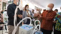 Menteri Koperasi dan UKM Teten Masduki dalam Business Matching Pengadaan Produk Dalam Negeri dan UMKM 2022 di Nusa Dua, Bali. (Dok Kemenkop)