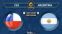 Persahabatan Internasional - Cile Vs Argentina (Bola.com/Adreanus Titus)