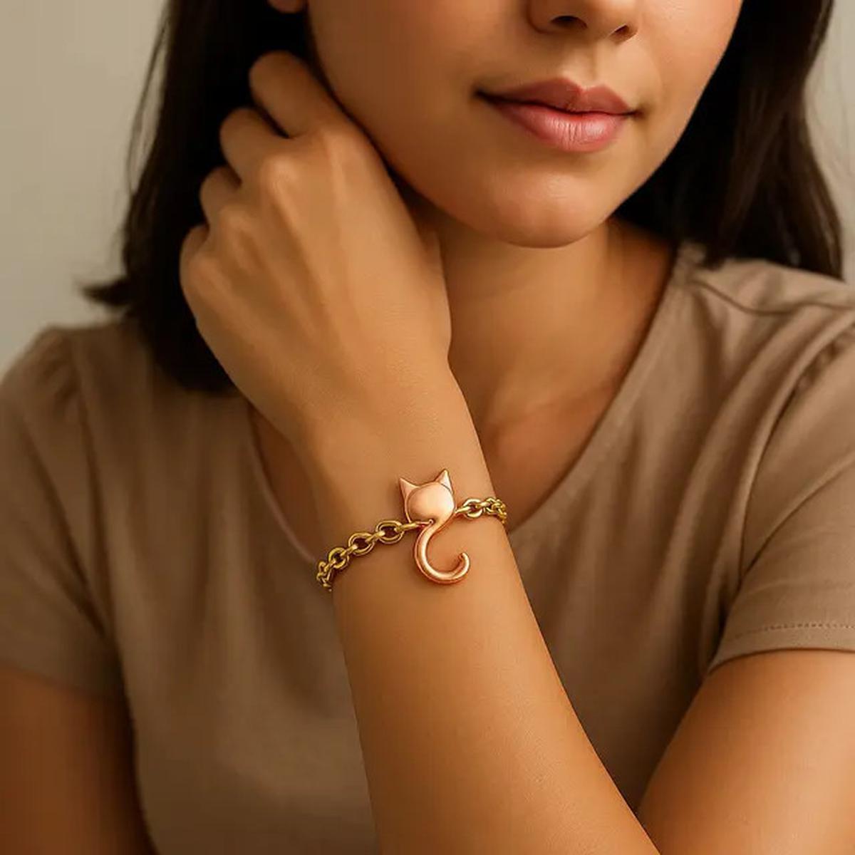 7 Model Gelang Emas Ekor Kucing 5 Gram, Cocok untuk Tampil Kekinian dan Investasi di 2025