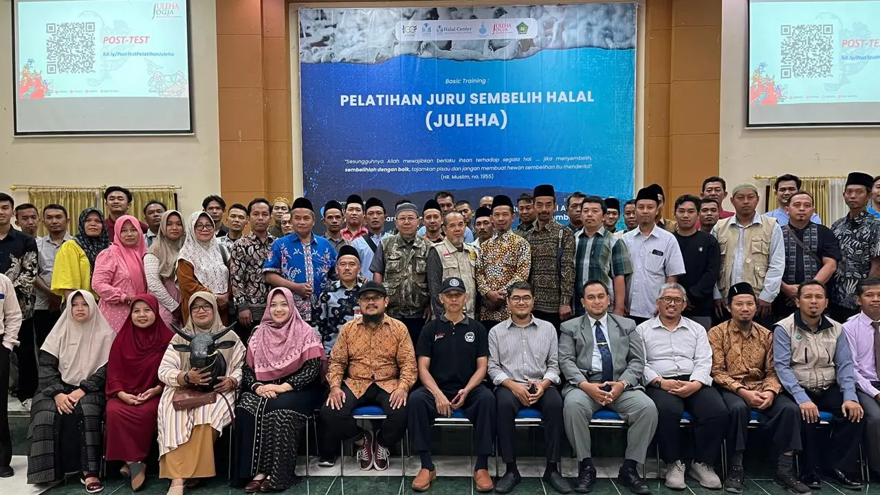 Halal Center Universitas Darussalam (UNIDA) Gontor bekerjasama dengan Juru Sembelih Halal (Juleha) Yogyakarta menyelenggarakan pelatihan dasar untuk juru sembelih halal, Sabtu (2/11) (Istimewa)