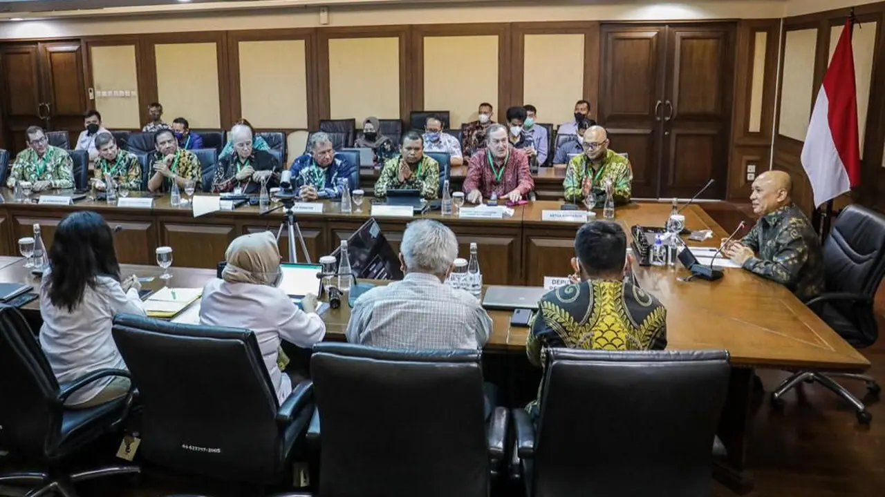 Menteri Koperasi dan UKM (MenKopUKM) Teten Masduki dalam acara Round Table Discussion  bertajuk Urgensi Keberlangsungan Perdagangan Kratom, Rabu (10/8/2022).