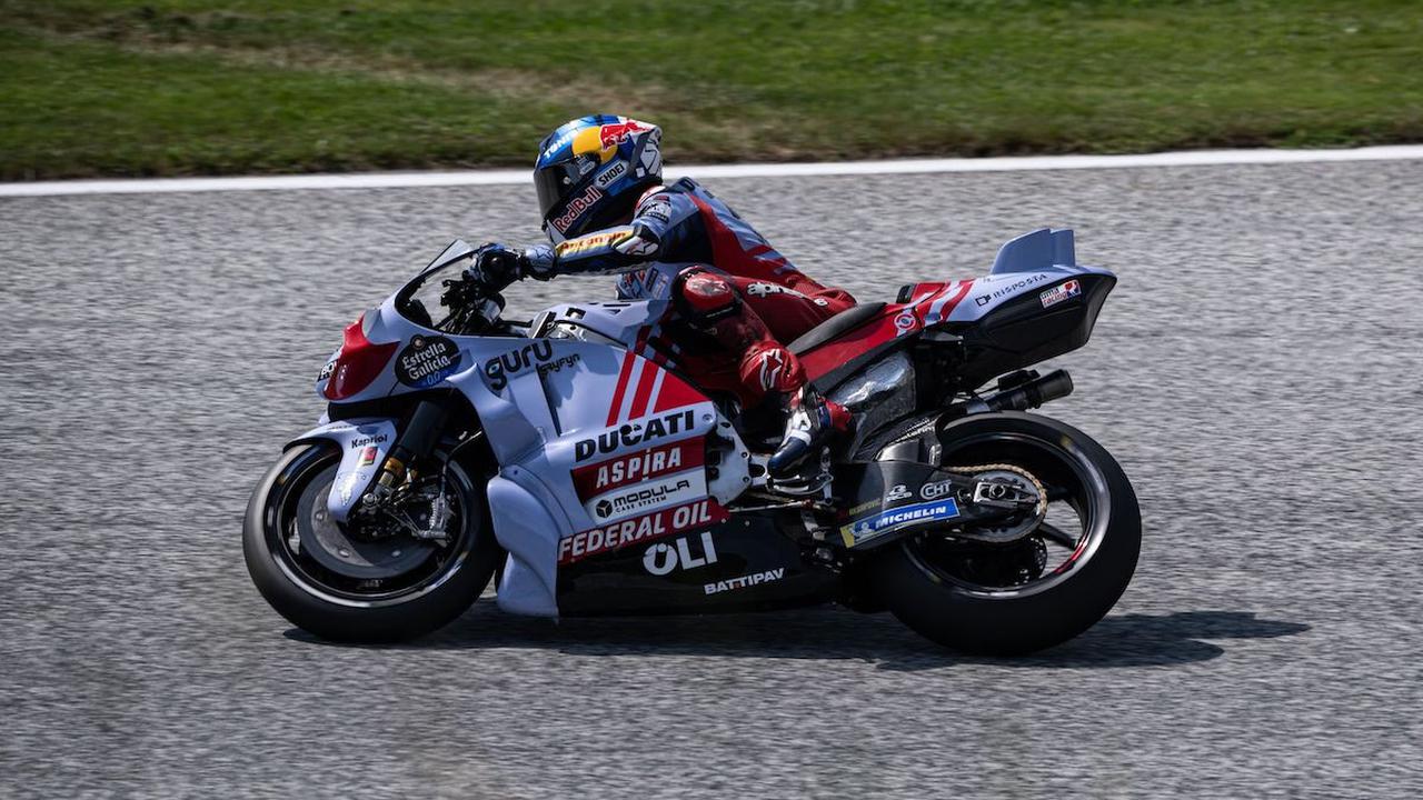 Alex Marquez saat Sprint Race MotoGP Austria 2023, Sabtu (19/8/2023)