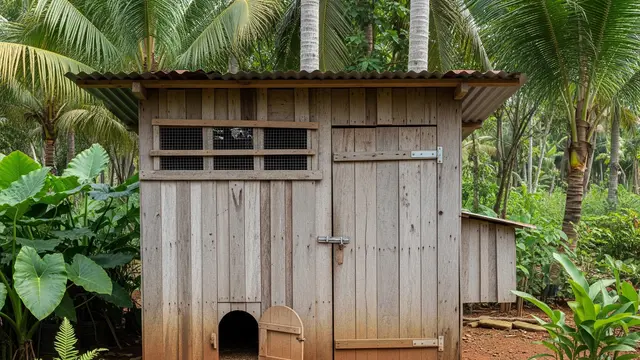 Konversi Gudang Lama Menjadi Kandang Ayam