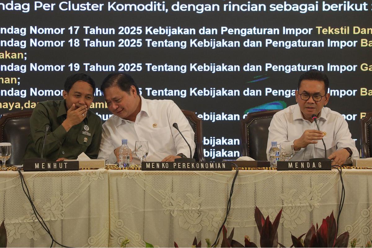 FOTO: Pemerintah Longgarkan Impor 10 Komoditas, Dari Produk Kehutanan hingga Alas Kaki
