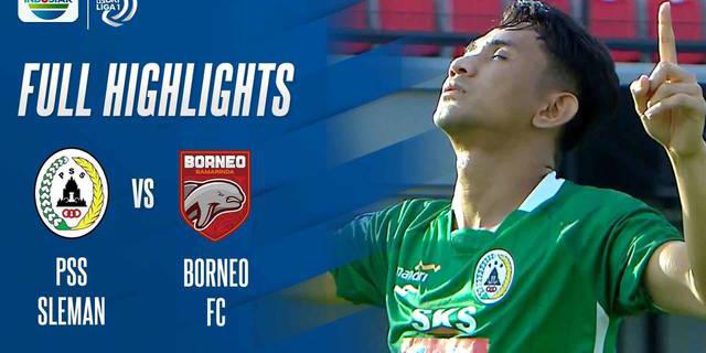 VIDEO: Gol Free Kick Indah Dave Mustaine Antar PSS Sleman Tundukkan Borneo FC di BRI Liga 1