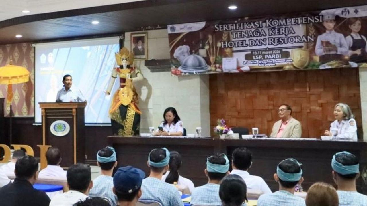 Dispar Denpasar Tingkatkan Daya Saing SDM Melalui Sertifikasi Kompetensi Pariwisata