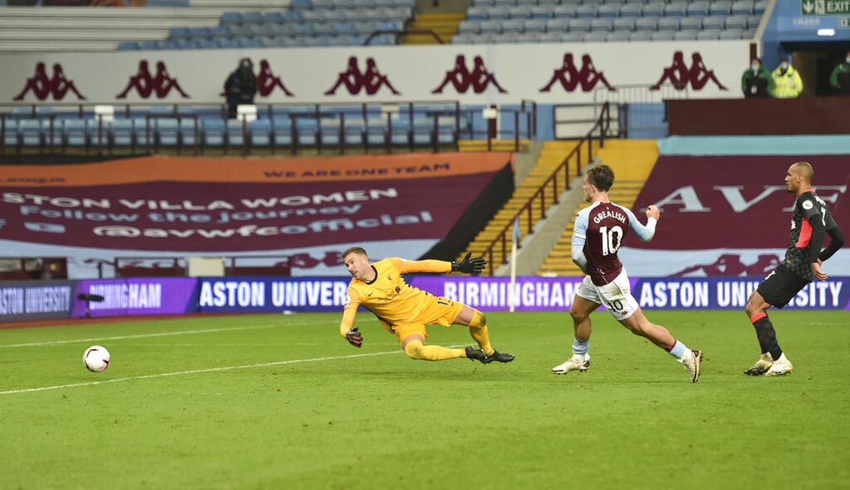 Foto Aston Villa Bantai Liverpool 7 2 Bola Liputan6 Com