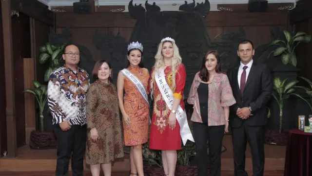 Miss Kurdistan Irak 2018 Miryan Qadir ke Indonesia