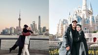 Chelsea Olivia dan Glenn kenang momen prewedding di Tiongkok (Sumber: Instagram/glennalinskie)