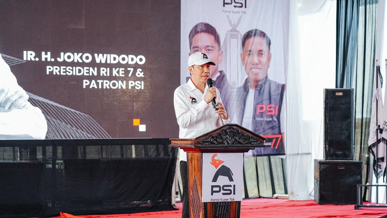 Jokowi Yakin PSI Masuk Parlemen di Pemilu 2029