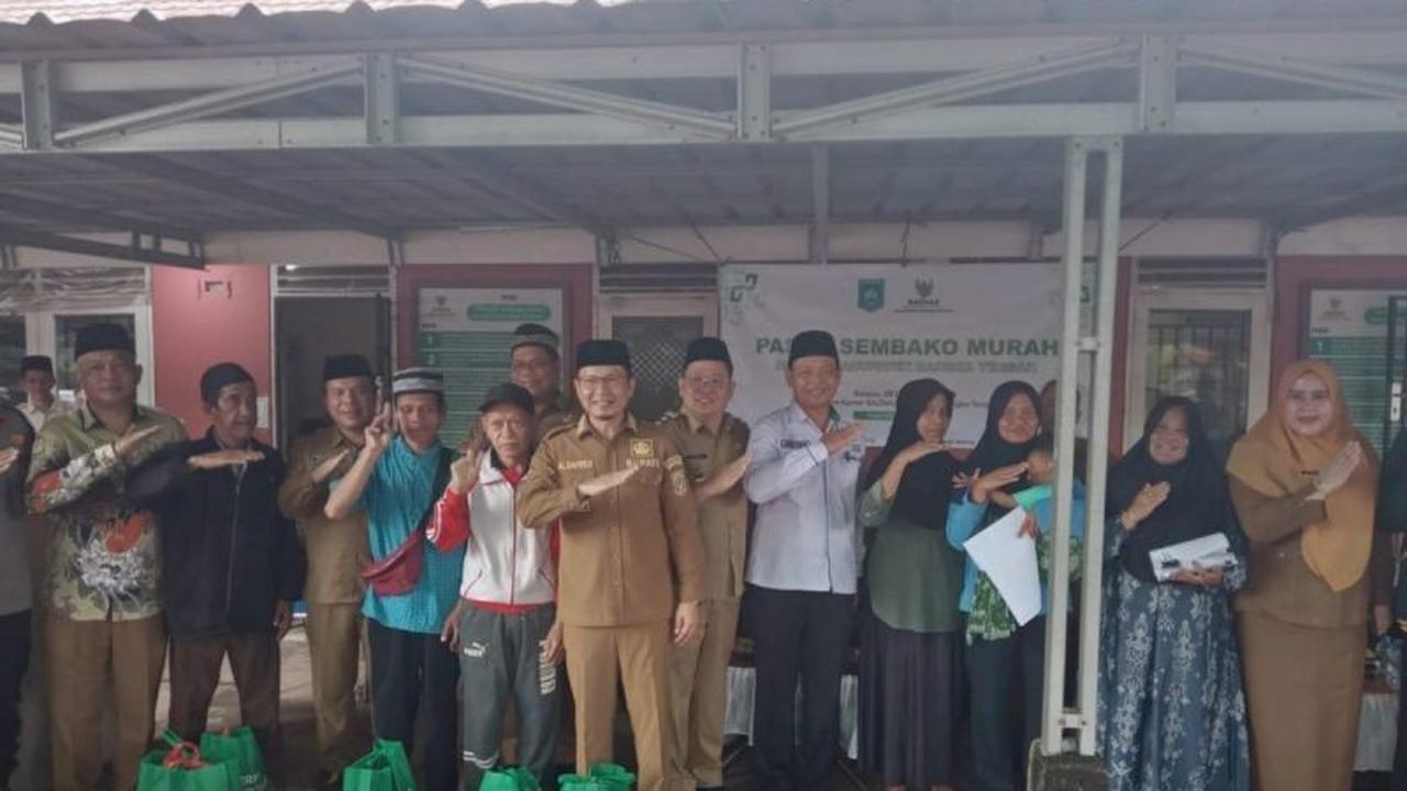Pemkab Bangka Tengah Gelar Pasar Murah Subsidi, Jaga Akses Pangan Jelang Akhir Tahun