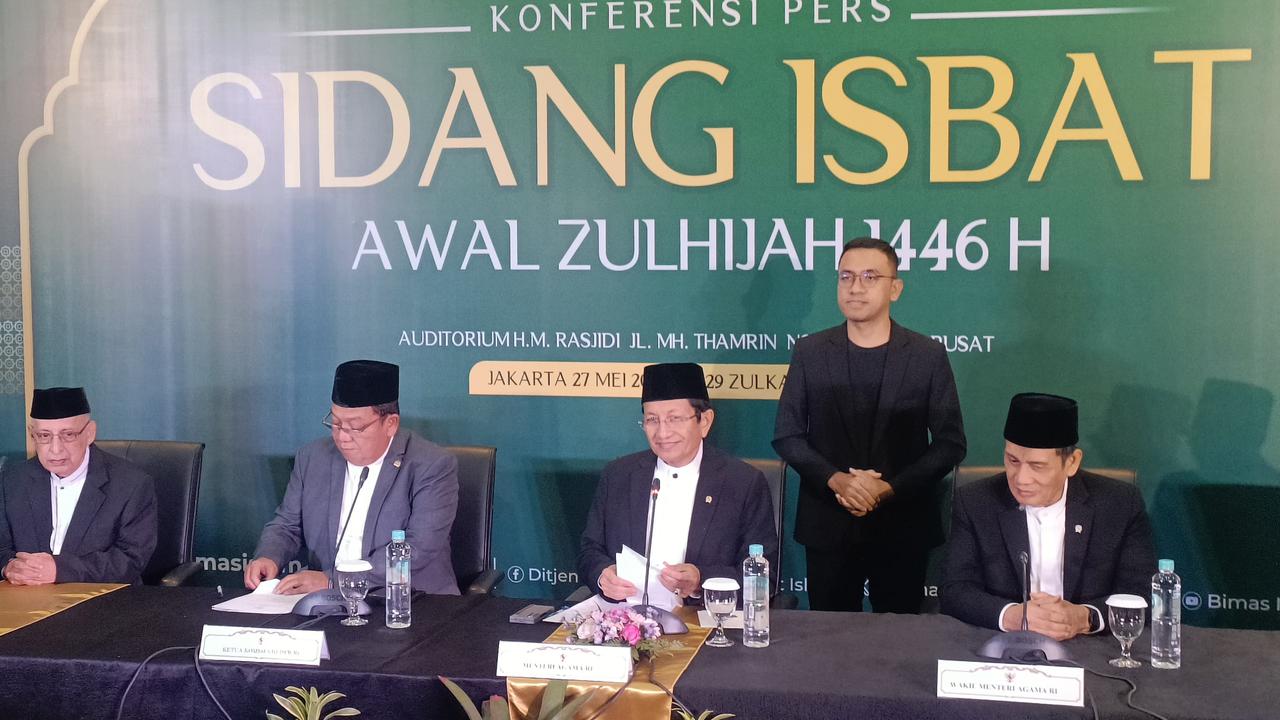 Pemerintah Tetapkan 1 Dzulhijjah Jatuh Pada Tanggal 28 Mei 2025, Iduladha 6 Juni 2025