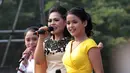 Nama-nama pengisi acara di konser tersebut merupakan para bintang papan atas,  seperti Raja Dangdut Rhoma Irama, Zaskia Gotik, Cita Citata dan para penyanyi dangdut jebolan D’ Academy Indosiar seperti Lesti, Weni, dan Putri. (Deki Prayoga/Bintang.com)