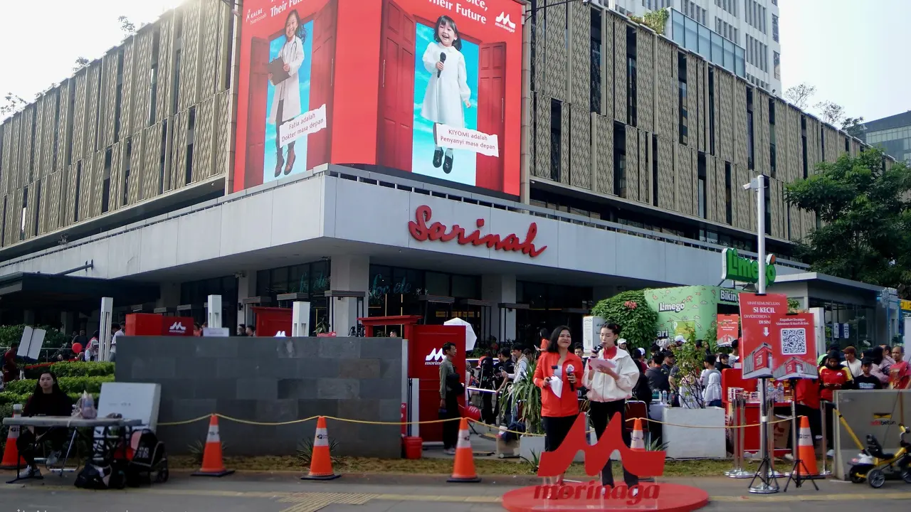 Mengenal Potensi Anak Sejak Dini, Morinaga Luncurkan Program Berbasis AI “Door of Future” di CFD Jakarta
