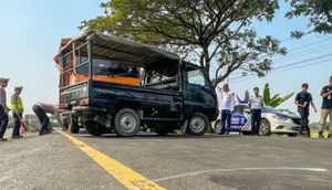 Olah TKP Kecelakaan Indramayu: 2 Hantaman Berujung Maut