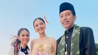 Pemerintah tetapkan 24 Juli sebagai Hari Kebaya Nasional meski tak dijadikan libur nasional. Jokowi meneken Keputusan Presiden RI Nomor 19 tahun 2023. (Foto: Dok. Instagram @andienaisyah)