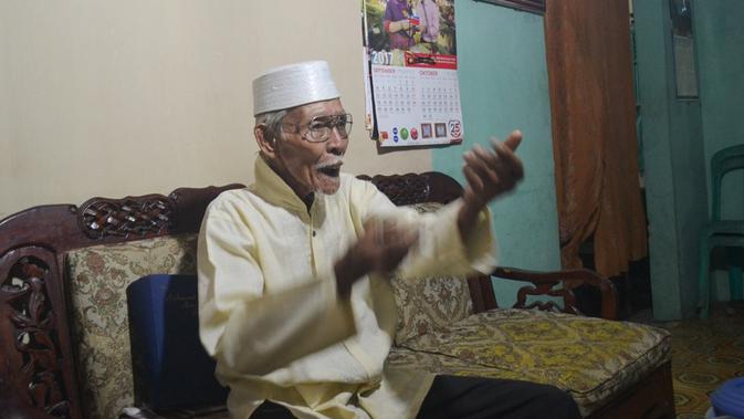 Sulemi bersumpah prajurit Cakrabirawa tak sengaja menembak Ade Irma Nasution. (Foto: /Muhamad Ridlo)