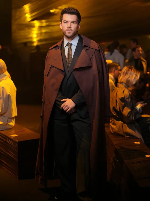 Luke Newton hadir di fashion Show BOSS. Dok. BOSS