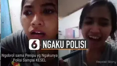 Penipuan saat ini marak sekali melewati elektronik. Tetapi ada momen kocak saat perempuan ini mengetahui penipu yang mengaku sebagai polisi.