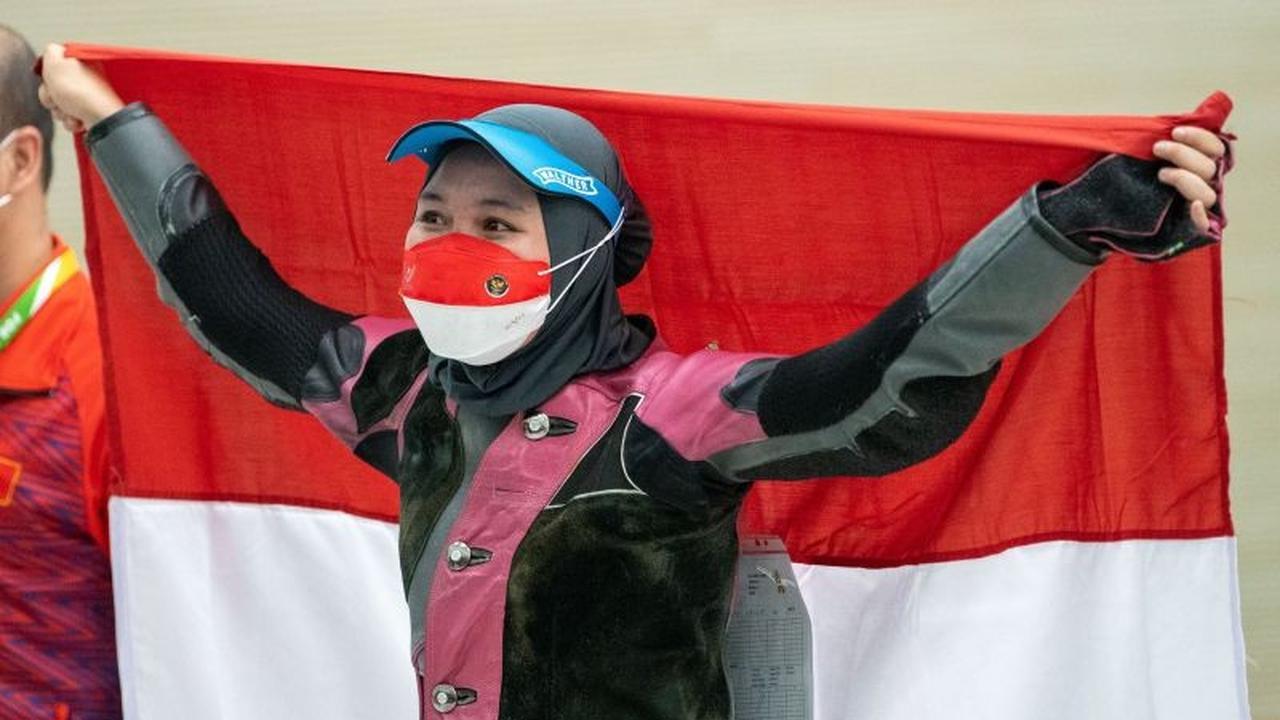 Dewi Laila Lengkapi Pesta Menembak Indonesia dengan Emas 10m Air Rifle di SEA Games 2025