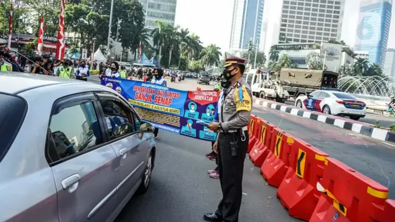 Ganjil genap Jakarta.