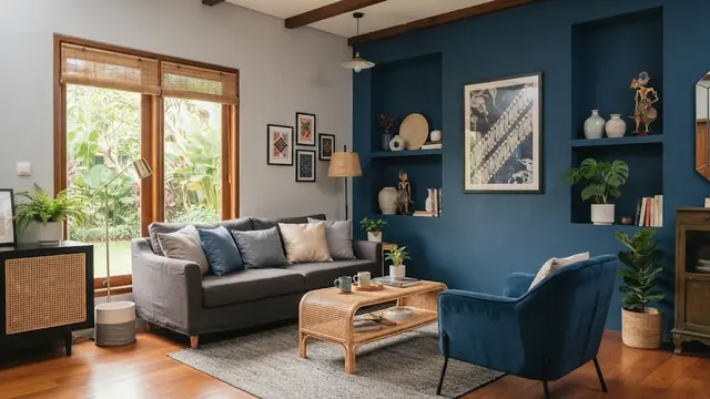 Rekomendasi Shade Warna Cat Biru Abu-abu