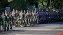 Latihan gabungan Super Garuda Shield diikuti personil militer dari beberapa negara, diantaranya Indonesia, Jepang, Singapura, Thailand, Inggris, dan Amerika Serikat. (JUNI KRISWANTO/AFP)