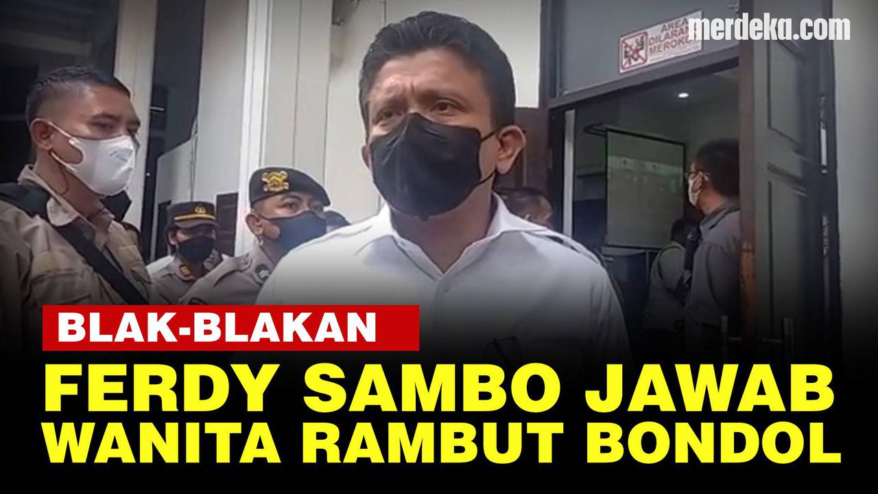 VIDEO:Jawaban Keras Ferdy Sambo Soal Wanita Rambut Pendek Menangis di Rumahnya