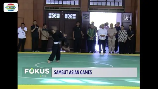 Presiden Jokowi pantau kesiapan venue Asian Games di TMII dan Ancol.