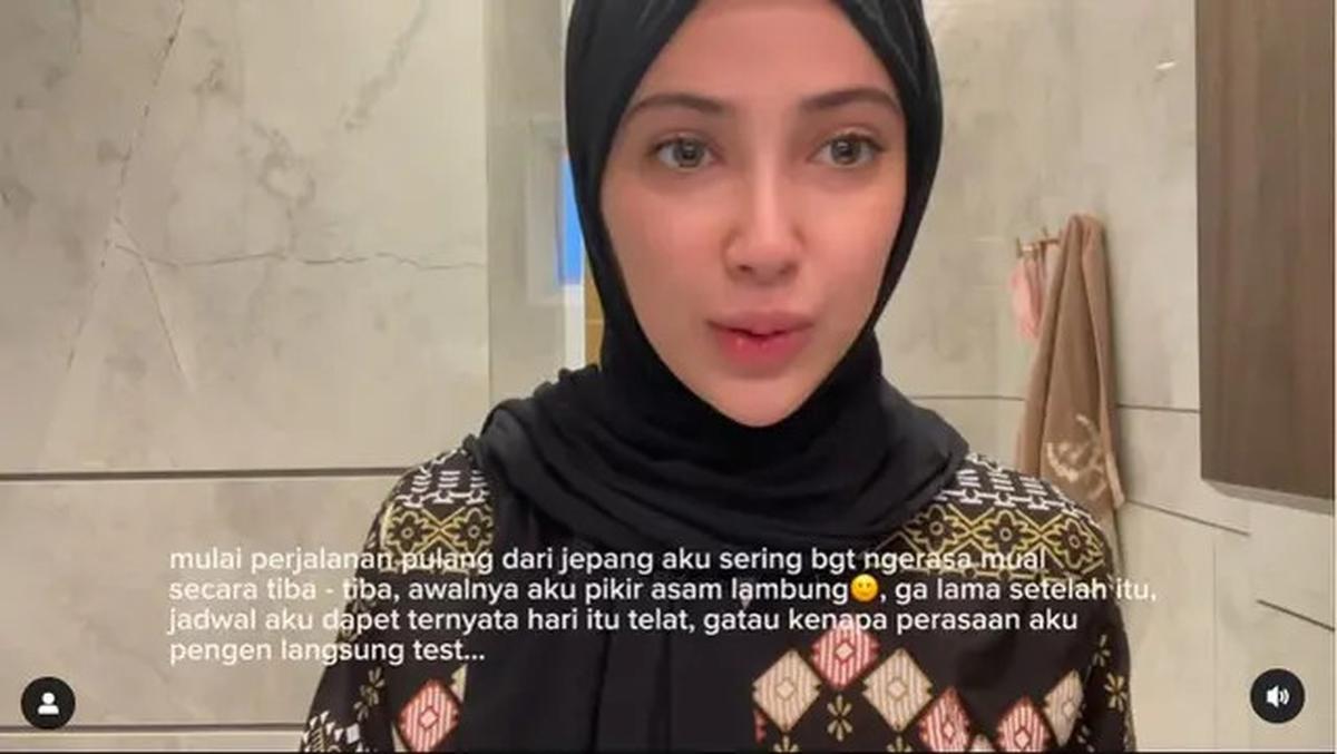 6 Potret Miskah Kakak Ipar Fadil Jaidi Hamil Anak Pertama, Kejutan Manis Bagi Yislam