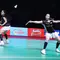 Aksi ganda putri Indonesia, Rachel Allessya Rose/Febi Setianingrum, pada babak kedua Indonesia Open 2026 di Istora Senayan, Jakarta, Kamis (4/6/2026). (PBSI)
