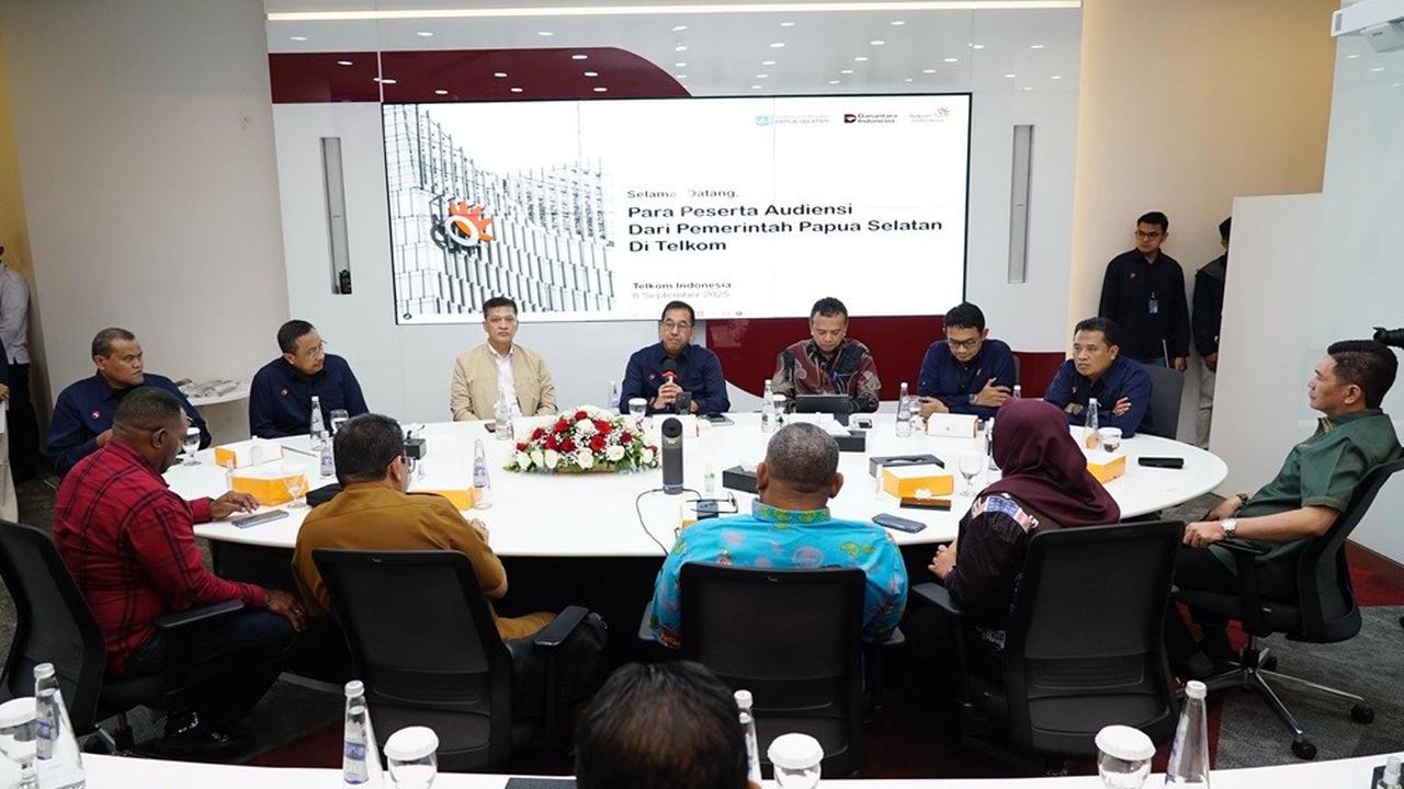 Telkom Terima Audiensi Pemda dan Berbagai Komunitas Papua Selatan