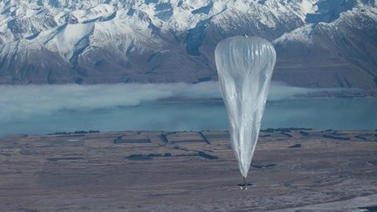Balon internet Google bakal melayang di atas jalur pesawat